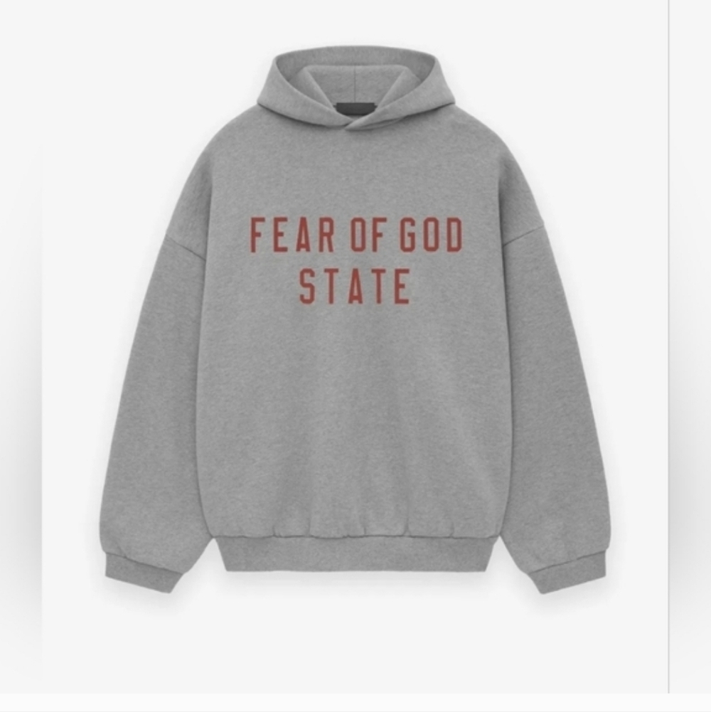 Fear of God State Dark Heather Pullover Hoodie